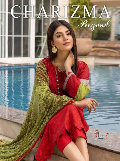 Charizma Beyond By Shree Fab Cotton Summer Wear Pakistani Salwar Kameez Collection